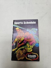 Programação de bolso de softbol ES25 Philadelphia Athletics 1978 APSPL - Schmidt's Beer, usado comprar usado  Enviando para Brazil