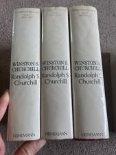 Winston S. Churchill Companion to Volume II 1969 Randolph Churchillthree volumes comprar usado  Enviando para Brazil
