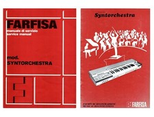 Farfisa syntorchestra service usato  Italia