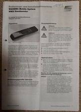 User manual bedienung gebraucht kaufen  Kamenz