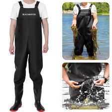 Pvc waders black for sale  LONDONDERRY