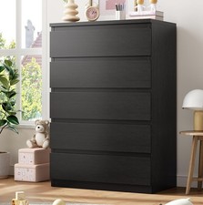 Black drawer dresser for sale  Brentwood