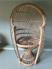 Vintage wicker peacock for sale  Omaha