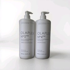 Xampu e condicionador Olaplex No.4 Fine and No.5 Fine Duo 33,8 oz novo comprar usado  Enviando para Brazil