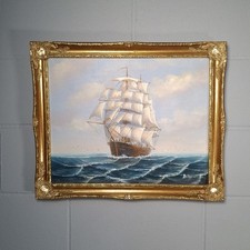 Maritime oil canvas for sale  PLYMOUTH