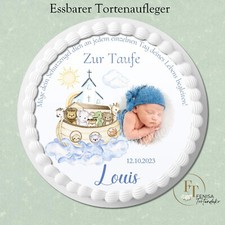 Tortenaufleger taufe arche gebraucht kaufen  Pähl