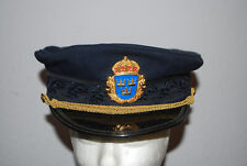 Polizei schweden mütze gebraucht kaufen  Belm