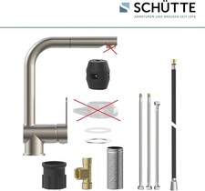 Bateria zlewozmywakowa SCHÜTTE LONDON - wygląd stali nierdzewnej (79729)-niekompletna na sprzedaż Bateria zlewozmywakowa SCHÜTTE LONDON - wygląd stali nierdzewnej (79729)-niekompletna na sprzedaż  PL