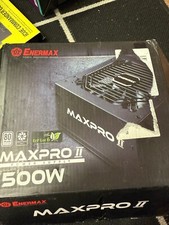 Usado, ENERMAX MAXPRO II ATX Gaming PC Netzteil 500W 80Plus 230V EU (Non Modular) schwa comprar usado  Enviando para Brazil