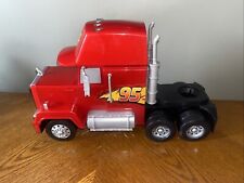 Disney Pixar Cars Super Track Mack Transforming Truck Talking And Light Up comprar usado  Enviando para Brazil