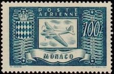 Monaco stamp timbre d'occasion  Grisolles