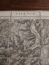 Carte ancienne toile d'occasion Carte ancienne toile d'occasion  Villefranche-sur-Saône