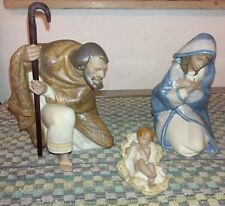 Lladro natività ceramica usato  Trieste