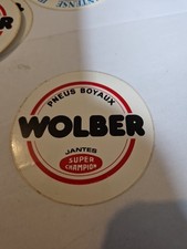 Autocollant sticker wolber d'occasion  Malakoff