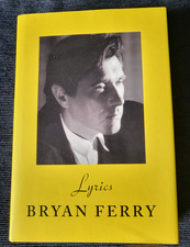 Bryan ferry lyrics for sale  LANCING