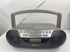 Gravador cassete rádio AM/FM Sony CD player CFD-S05 Boombox mega baixo comprar usado  Enviando para Brazil