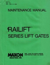 Maxon railift series for sale  Grants Pass