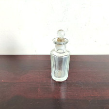 Garrafa de vidro vintage década de 1930 perfume corte transparente tampa decorativa G910 comprar usado  Enviando para Brazil