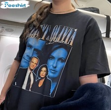 Camiseta Elliot Stabler Olivia Benson, Law And Order SVU Homenagem VM7529 comprar usado  Enviando para Brazil