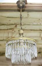 Vintage waterfall chandelier for sale  DEAL