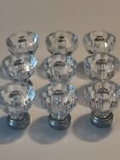 Clear acrylic knobs for sale  KING'S LYNN