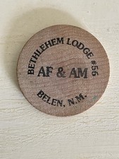 Masonic token wood for sale  ROYSTON