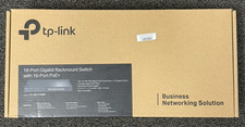 TP-Link TL-SG1218MP | 16 Portas Gigabit PoE Switch | 16 Portas PoE+ @250W, com 2 Upl, usado comprar usado  Enviando para Brazil