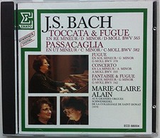 Bach toccata fugue d'occasion  France