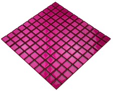 Mosaïque verre rose d'occasion  Expédié en France