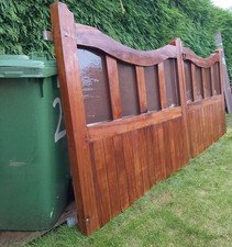 Hardwood driveway gates for sale  UK