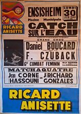 Affiche ancienne catch d'occasion  Mulhouse-