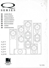 Kef series speakers for sale  LONDON
