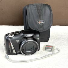 Câmera Digital Canon PowerShot SX150 IS 14.1MP 12x Zoom Preta com Cartão SD TESTADO! comprar usado  Enviando para Brazil