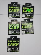 Drennan barbless carp for sale  WELLINGBOROUGH