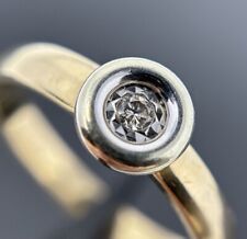 Gelbgold solitärring brillant gebraucht kaufen  Münster