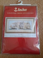 Anchor counted cross for sale  TEIGNMOUTH