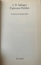 Giovane holden j.d. usato  Noceto