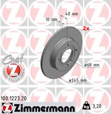 Bremsscheiben hinten zimmerman gebraucht kaufen  Rosenthal