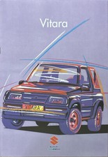 Suzuki Vitara Prospekt Brochure Depliant 06/1991 comprar usado  Enviando para Brazil