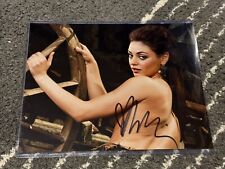Mila kunis autogramm gebraucht kaufen  Pliening