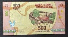 Madagascar billet 500 d'occasion  Ogeu-les-Bains
