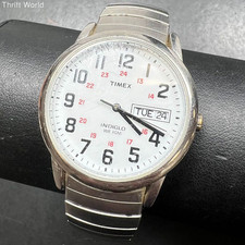 Relógio TIMEX Indilgo WR30M tom prata FUNCIONA! comprar usado  Enviando para Brazil