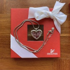 Collana swarovski cuore usato  Bari