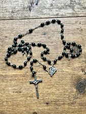 Rosary beads black for sale  UK