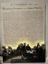 Declaration independence silve for sale  Goshen