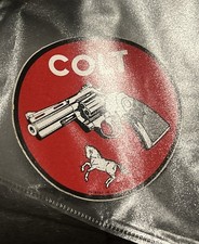 Usado, Adesivo vintage Colt revólver redondo Presto etiqueta água Penn Brothers comprar usado  Enviando para Brazil