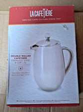 Cafetiere double wall for sale  BRADFORD