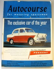 Autocourse dec 1957 for sale  LEICESTER