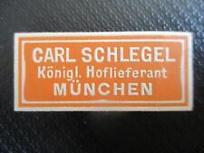 Reklamemarke carl schleger gebraucht kaufen  Sulzbach/Saar