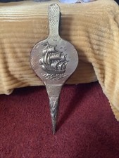 Vintage brass leather for sale  SOLIHULL